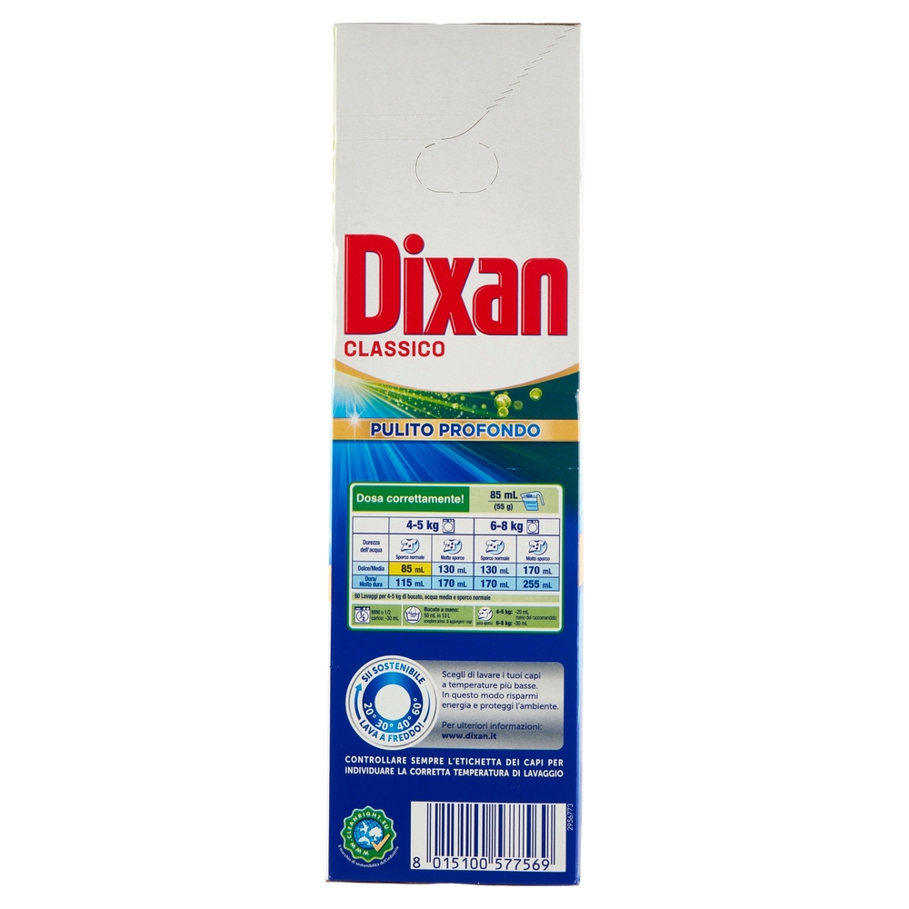 DIXAN Polvere Classico 60 lavaggi 3,300 kg